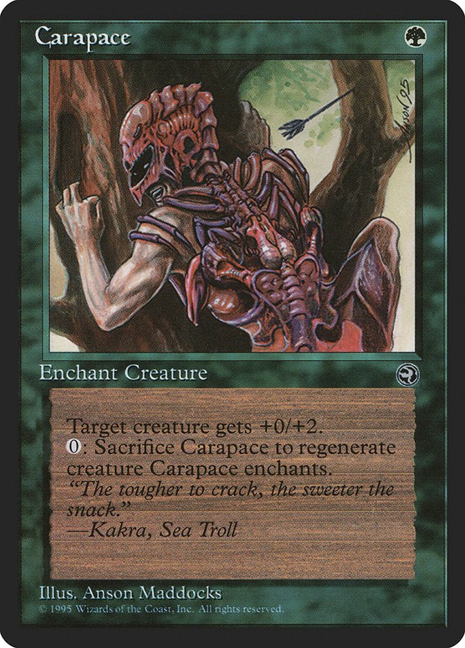 Carapace (Kakra Flavor Text) [Homelands] - Bea DnD Games
