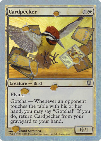 Cardpecker (Alternate Foil) [Unhinged] - Bea DnD Games