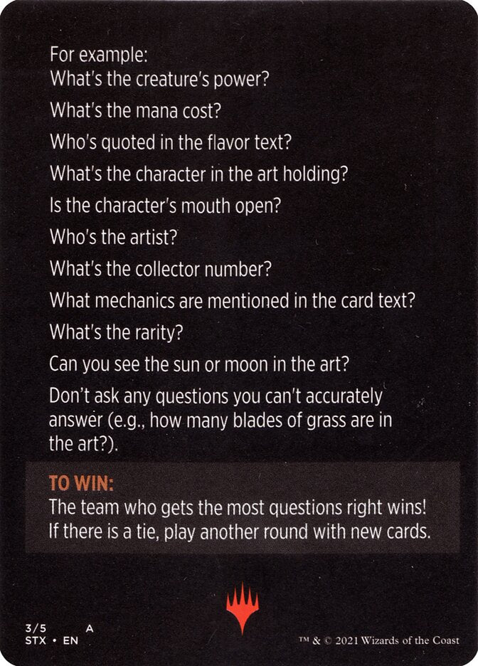 Careful Study (Magic Minigame) [Strixhaven: School of Mages Minigame] - Bea DnD Games