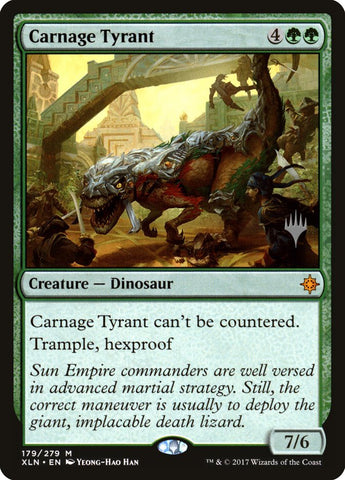 Carnage Tyrant (Promo Pack) [Ixalan Promos] - Bea DnD Games