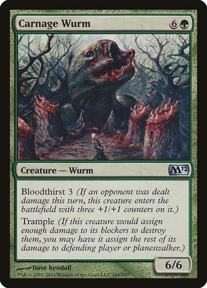 Carnage Wurm [Magic 2012] - Bea DnD Games
