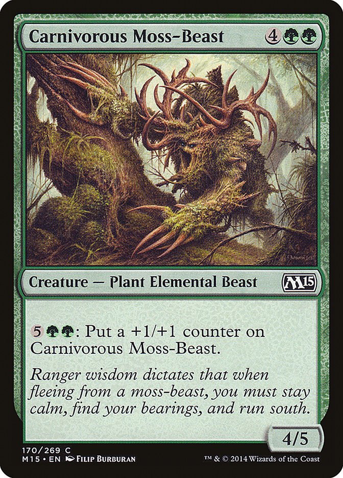 Carnivorous Moss-Beast [Magic 2015] - Bea DnD Games