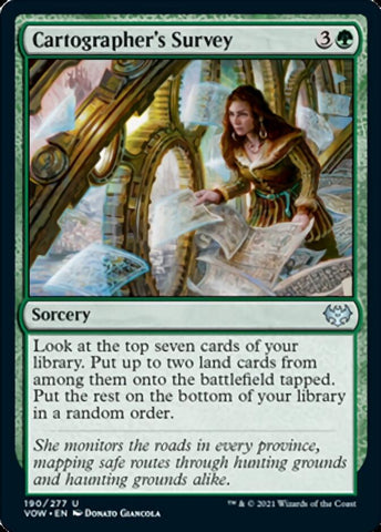 Cartographer's Survey [Innistrad: Crimson Vow] - Bea DnD Games