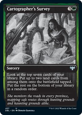 Cartographer's Survey [Innistrad: Double Feature] - Bea DnD Games