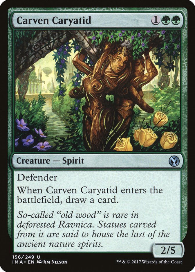 Carven Caryatid [Iconic Masters] - Bea DnD Games