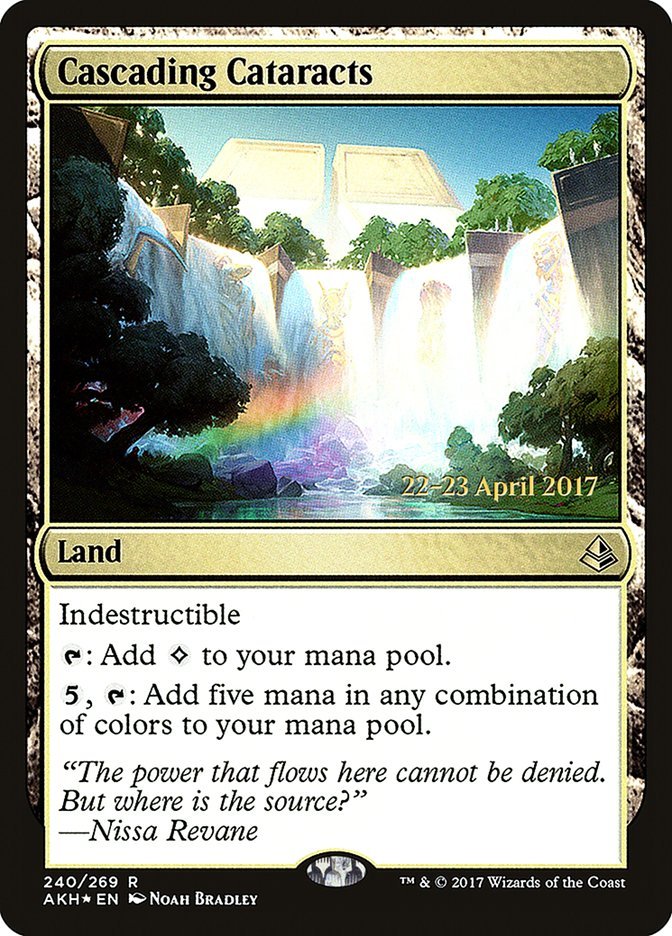 Cascading Cataracts [Amonkhet Prerelease Promos] - Bea DnD Games
