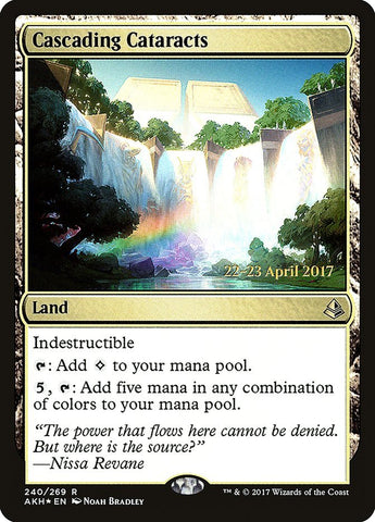 Cascading Cataracts [Amonkhet Prerelease Promos] - Bea DnD Games