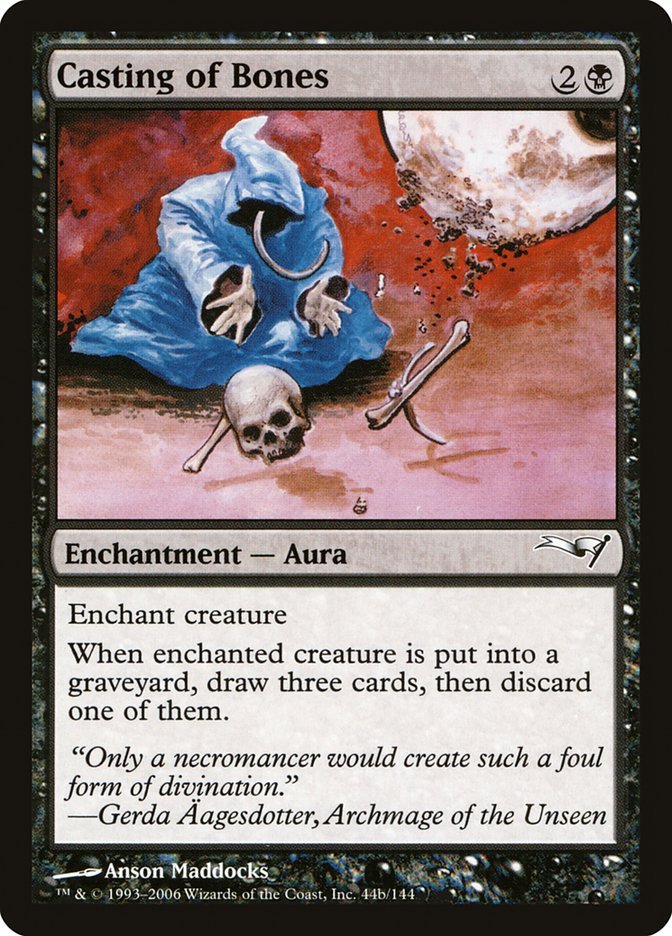 Casting of Bones [Coldsnap Theme Decks] - Bea DnD Games