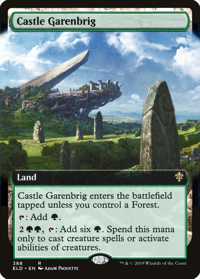 Castle Garenbrig (Extended Art) [Throne of Eldraine] - Bea DnD Games