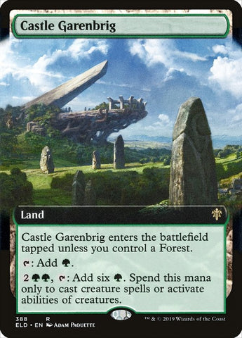 Castle Garenbrig (Extended Art) [Throne of Eldraine] - Bea DnD Games