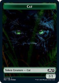 Cat (011) // Dog Double-Sided Token [Core Set 2021 Tokens] - Bea DnD Games
