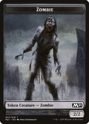 Cat (020) // Zombie Double-Sided Token [Core Set 2021 Tokens] - Bea DnD Games