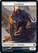 Cat Beast // Hydra Double-Sided Token [Zendikar Rising Tokens] - Bea DnD Games