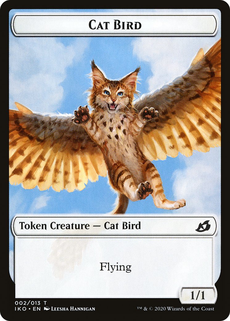 Cat Bird // Faerie Double-Sided Token [Starter Commander Decks] - Bea DnD Games
