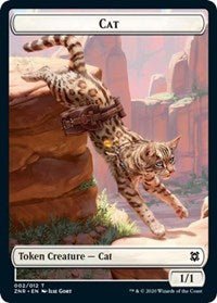 Cat // Insect Double-Sided Token [Zendikar Rising Tokens] - Bea DnD Games