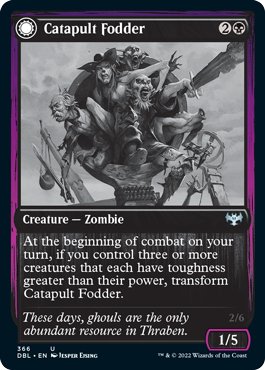 Catapult Fodder // Catapult Captain [Innistrad: Double Feature] - Bea DnD Games