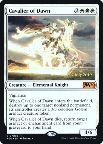 Cavalier of Dawn [Core Set 2020 Prerelease Promos] - Bea DnD Games