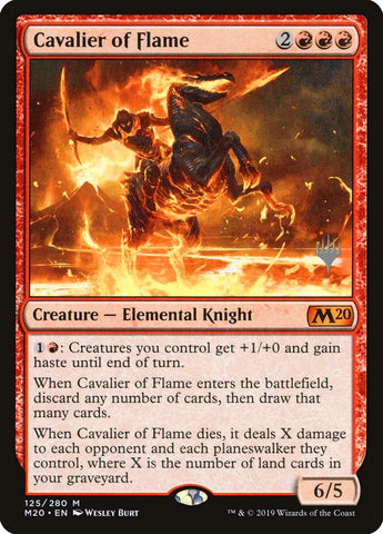Cavalier of Flame (Promo Pack) [Core Set 2020 Promos] - Bea DnD Games