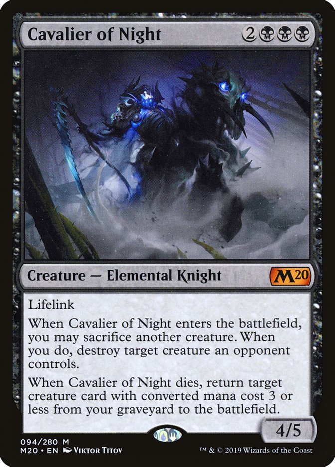 Cavalier of Night [Core Set 2020] - Bea DnD Games