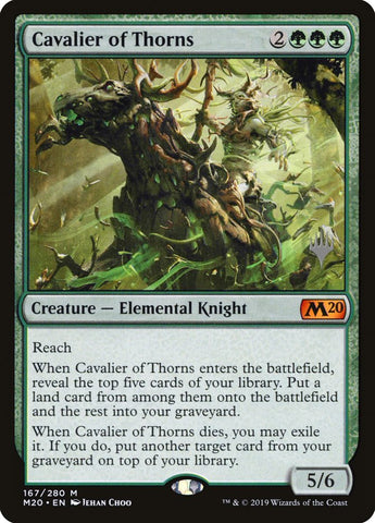 Cavalier of Thorns (Promo Pack) [Core Set 2020 Promos] - Bea DnD Games