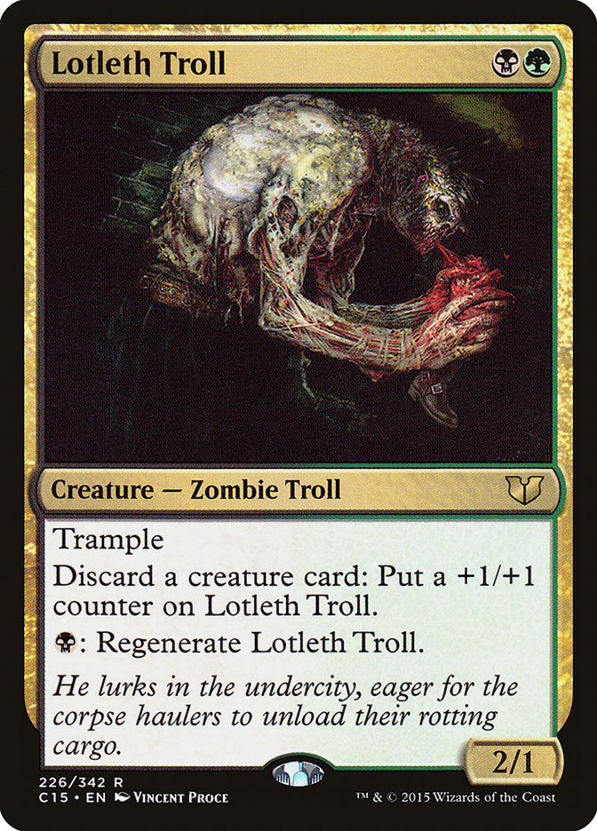 Lotleth Troll [Commander 2015]