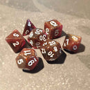 Celestus - 7 Piece Polyhedral Dice Set + Dice Bag - Bea DnD Games