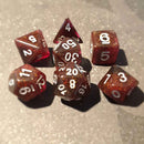 Celestus - 7 Piece Polyhedral Dice Set + Dice Bag - Bea DnD Games