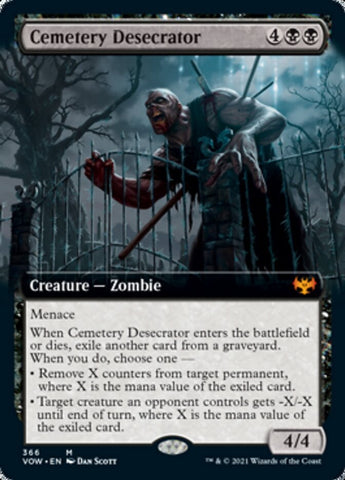 Cemetery Desecrator (Extended Art) [Innistrad: Crimson Vow] - Bea DnD Games