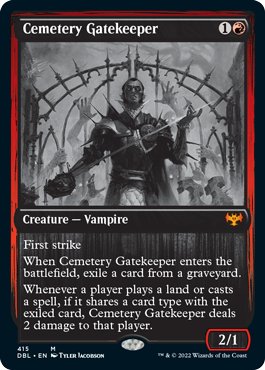 Cemetery Gatekeeper [Innistrad: Double Feature] - Bea DnD Games