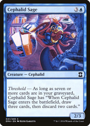 Cephalid Sage [Eternal Masters] - Bea DnD Games
