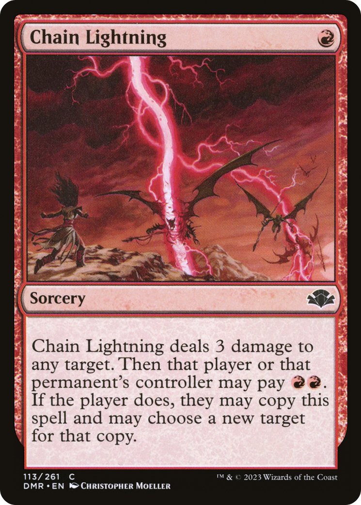 Chain Lightning [Dominaria Remastered] - Bea DnD Games