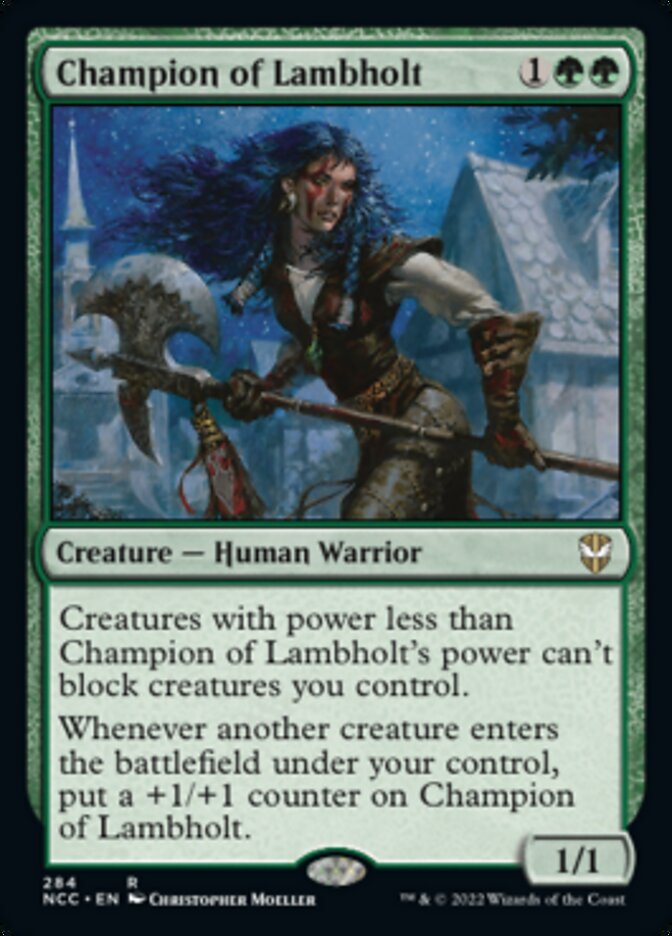 Champion of Lambholt [Streets of New Capenna Commander] - Bea DnD Games