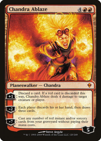 Chandra Ablaze [Zendikar] - Bea DnD Games