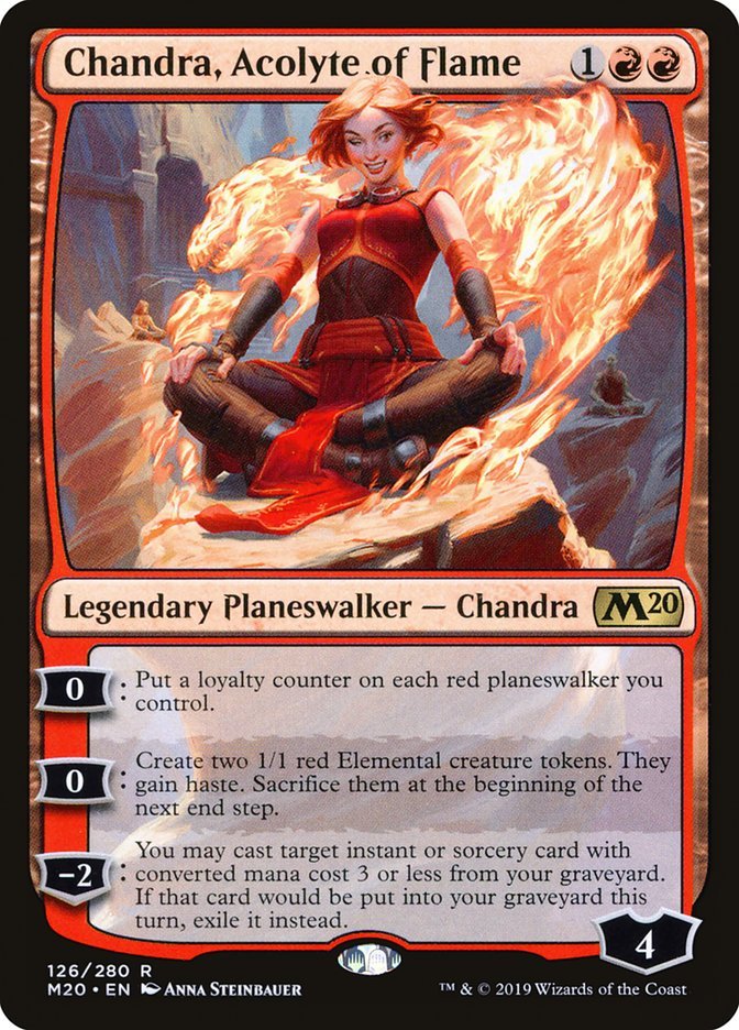Chandra, Acolyte of Flame [Core Set 2020] - Bea DnD Games