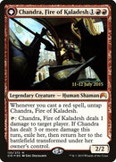 Chandra, Fire of Kaladesh // Chandra, Roaring Flame [Magic Origins Prerelease Promos] - Bea DnD Games