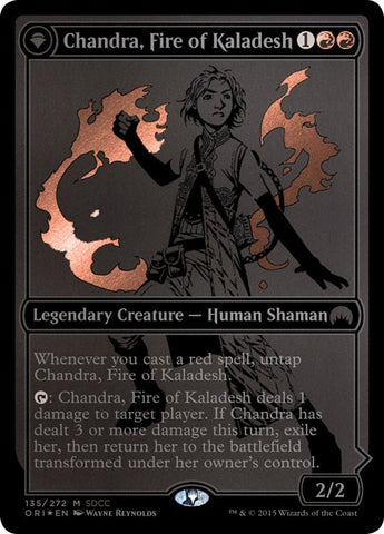 Chandra, Fire of Kaladesh // Chandra, Roaring Flame [San Diego Comic-Con 2015] - Bea DnD Games