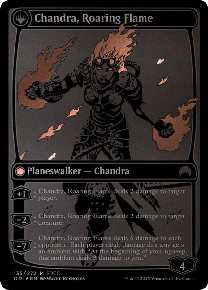 Chandra, Fire of Kaladesh // Chandra, Roaring Flame [San Diego Comic-Con 2015] - Bea DnD Games