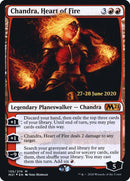 Chandra, Heart of Fire [Core Set 2021 Prerelease Promos] - Bea DnD Games