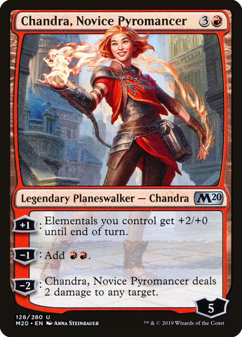 Chandra, Novice Pyromancer [Core Set 2020] - Bea DnD Games