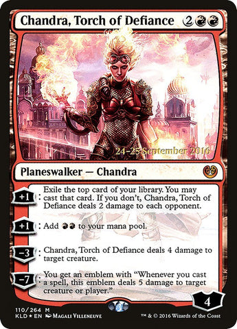Chandra, Torch of Defiance [Kaladesh Prerelease Promos] - Bea DnD Games