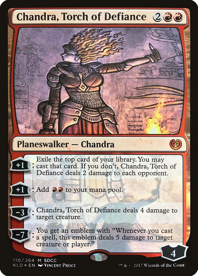 Chandra, Torch of Defiance [San Diego Comic-Con 2017] - Bea DnD Games