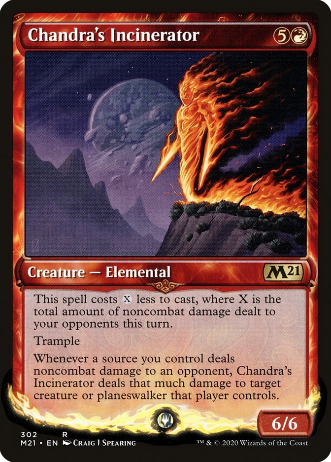 Chandra's Incinerator (Showcase) [Core Set 2021] - Bea DnD Games