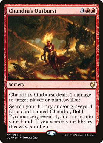 Chandra's Outburst [Dominaria] - Bea DnD Games
