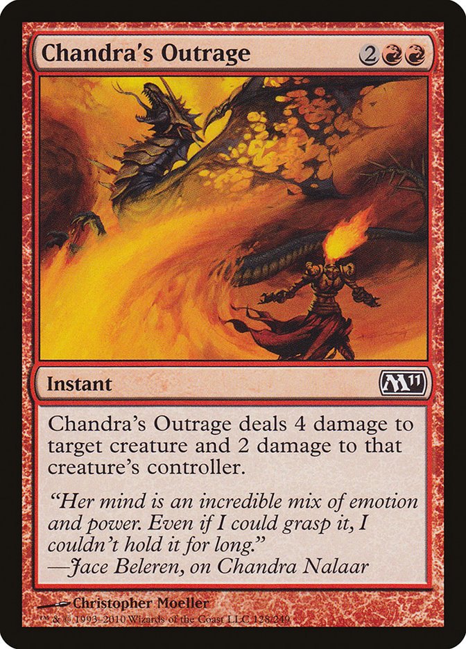 Chandra's Outrage [Magic 2011] - Bea DnD Games