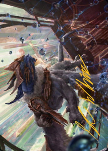 Change of Plans Art Card (Gold-Stamped Signature) [Streets of New Capenna Art Series] - Bea DnD Games