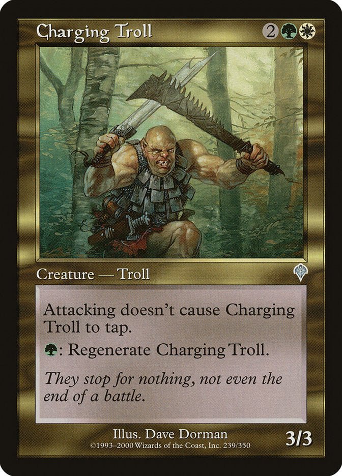 Charging Troll [Invasion] - Bea DnD Games