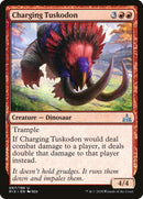 Charging Tuskodon [Rivals of Ixalan] - Bea DnD Games