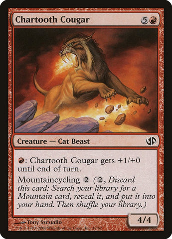 Chartooth Cougar [Duel Decks: Jace vs. Chandra] - Bea DnD Games