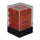 Chessex Opaque Orange/Black Set of 36 Mini d6 Dice (CHX 25803) - Bea DnD Games
