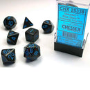 Chessex Speckled Blue Stars 7 Piece Polyhedral Dice Set (CHX 25338) - Bea DnD Games